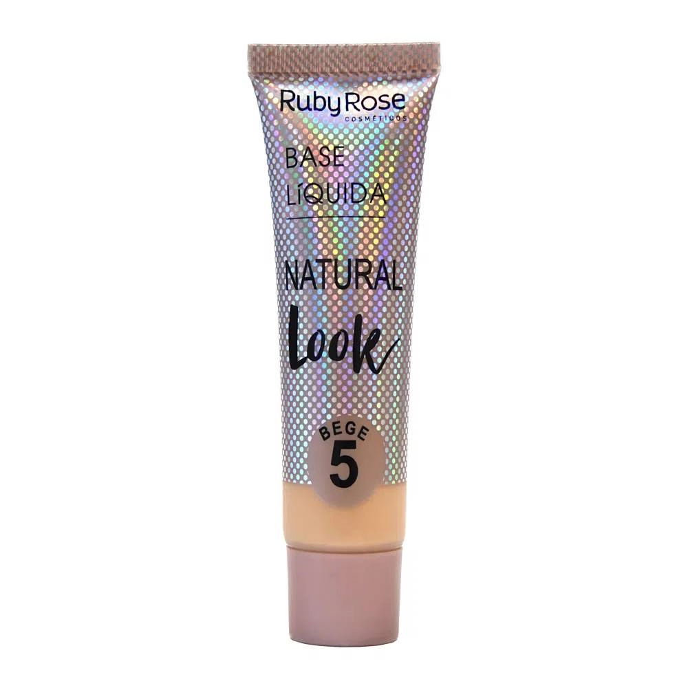 Base Liq Ruby Rose Nat Look Bege 05 1un