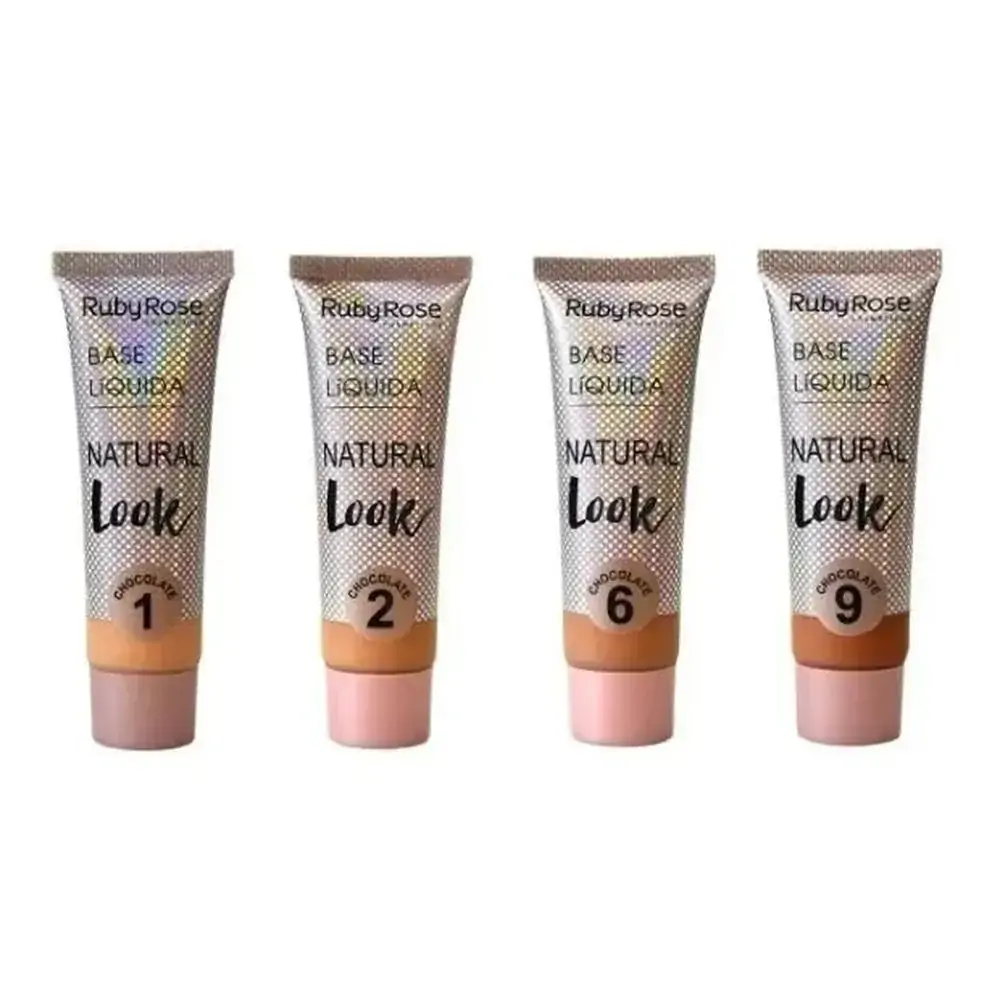Base Liq Ruby Rose Nat Look Choc 01 1un