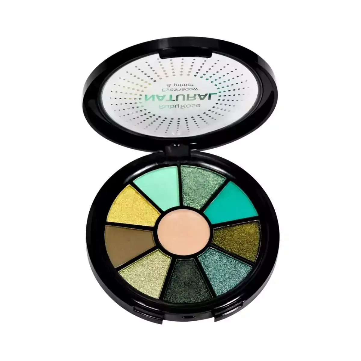 Mini Paleta Natural de 9 Sombras com Primer Ruby Rose