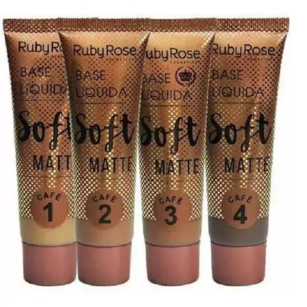 Base Liquida Soft Matte Café Ruby Rose