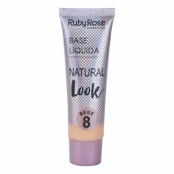 Ruby Rose - Base Líquida Natural Look Bege 8