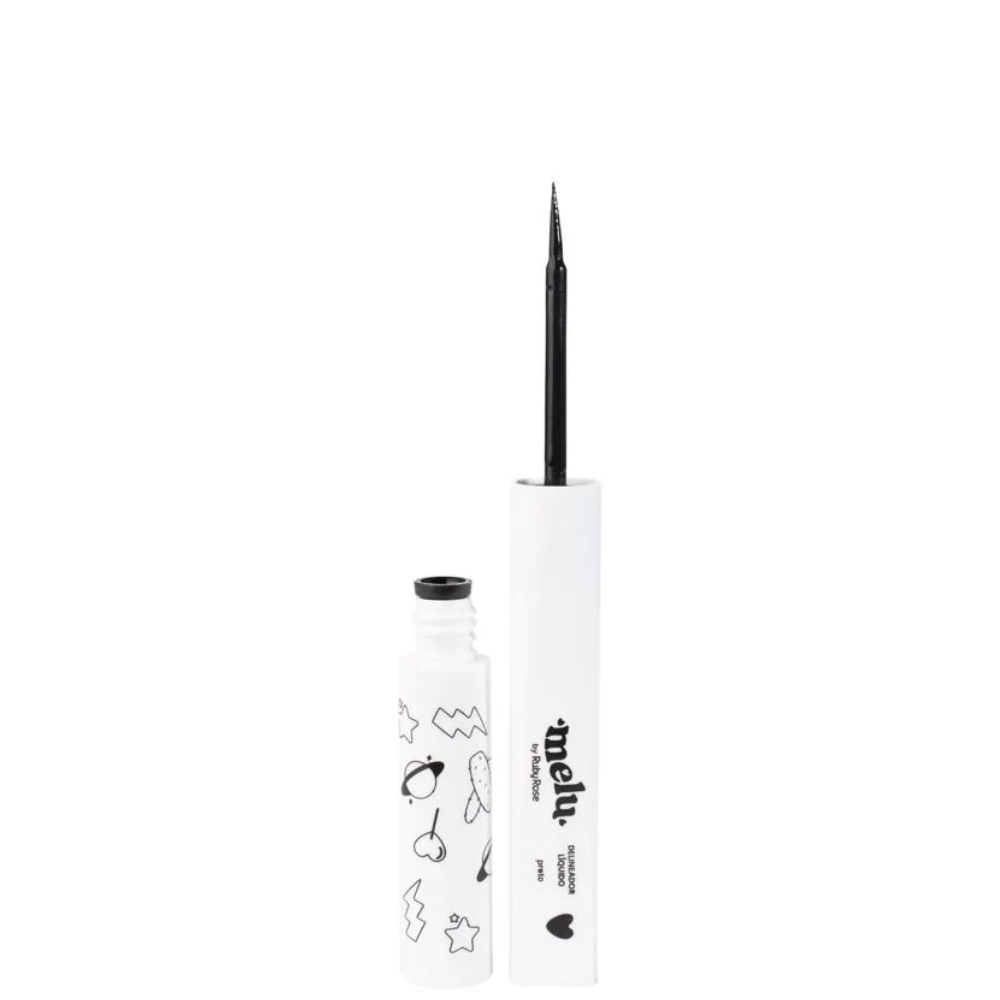 Ruby Rose Delineador Liquido Preto Hb 8406 Hb 8406