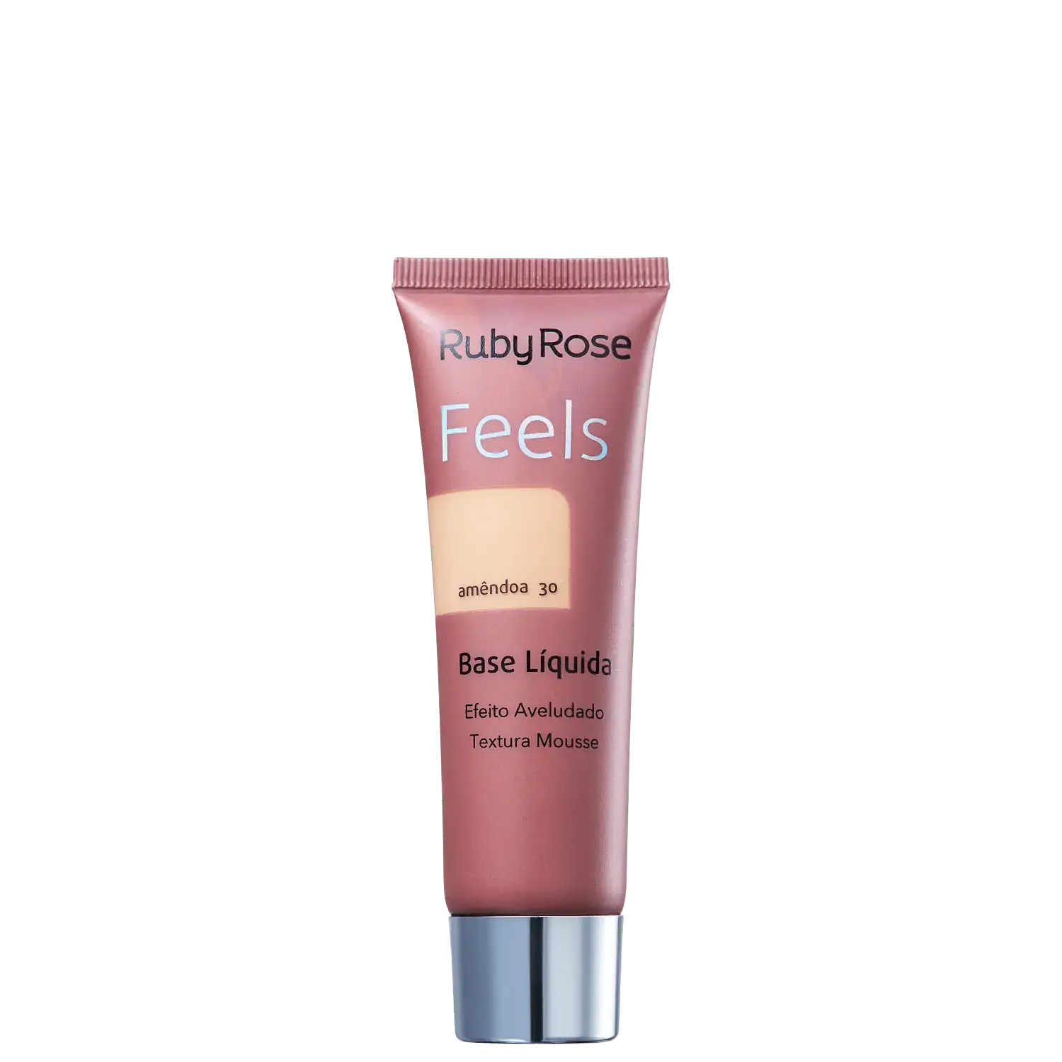 Base Liq Ruby Rose Mousse Feels Amendoa Cor 30 1u