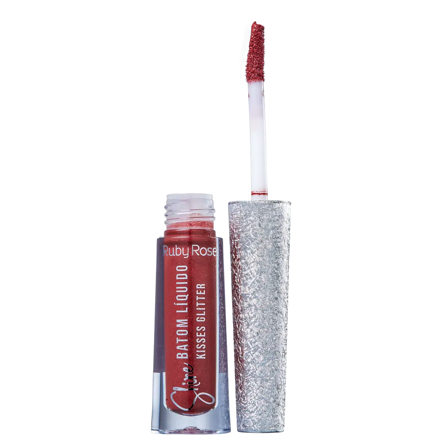 Batom Liqruby Rose Shine Kisses C366