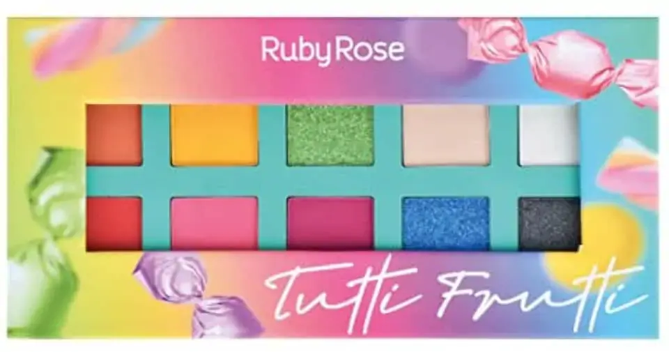 Paleta De Sombras Ruby Rose Hb1053 Tutti Frutti 1un