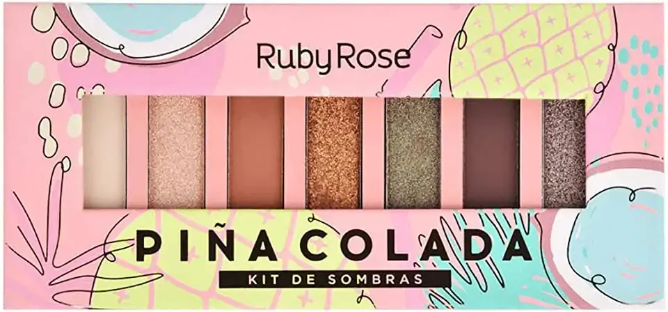 Kit Sombras Pia Colada Hb1055 Ruby Rose