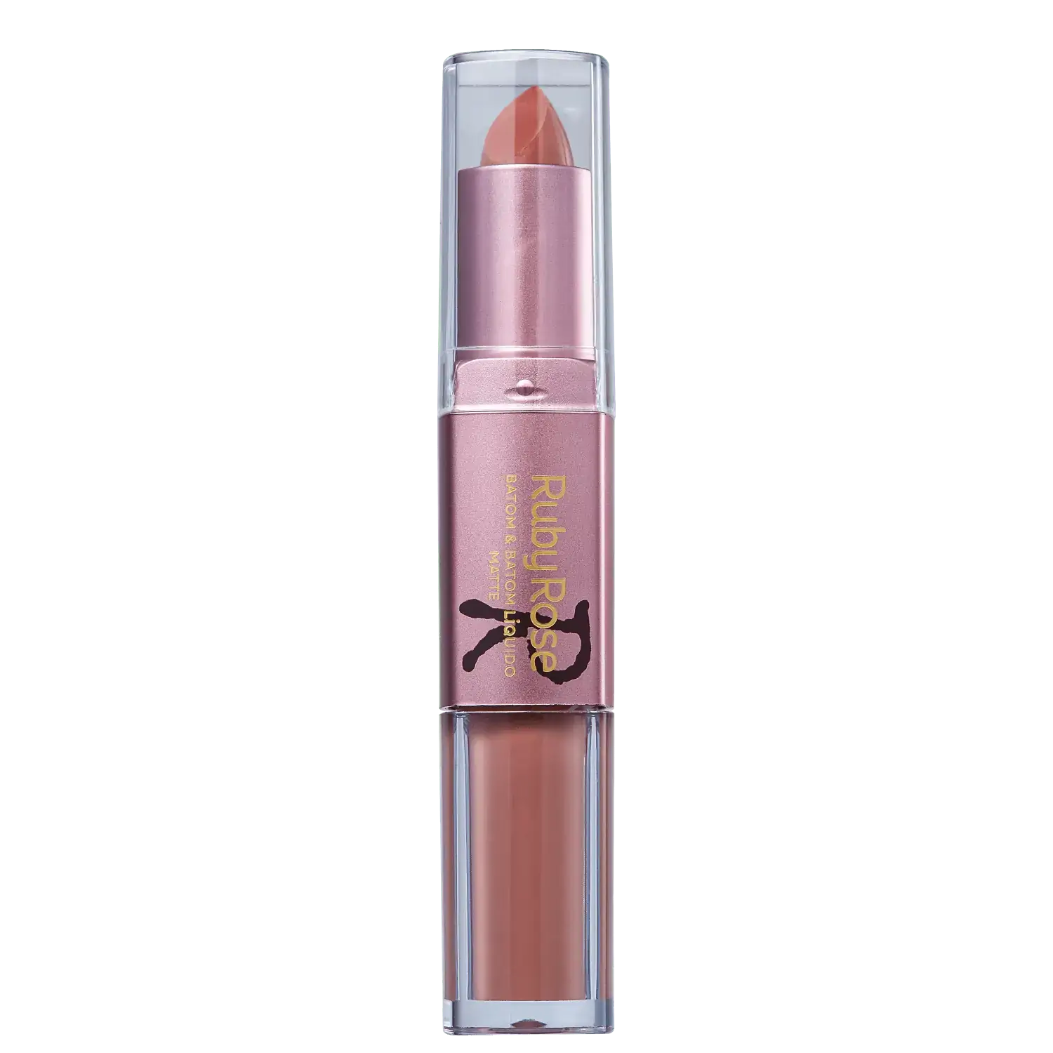 Batom Ruby Rose Hb 8606 Cor 360 2x1 Liquido E Matte 6,6g