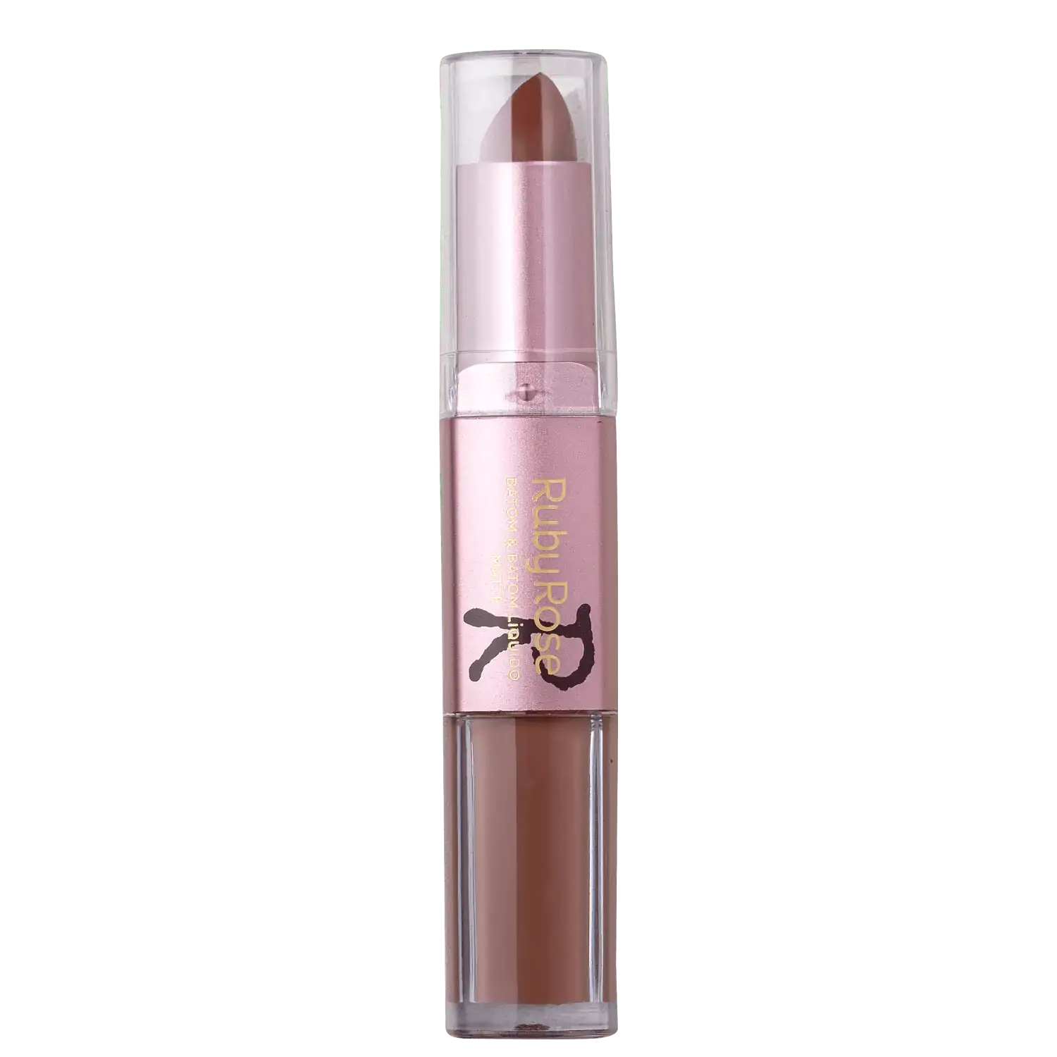 Batom Ruby Rose Hb 8606 Cor 356 2x1 Liquido E Matte 6,6g