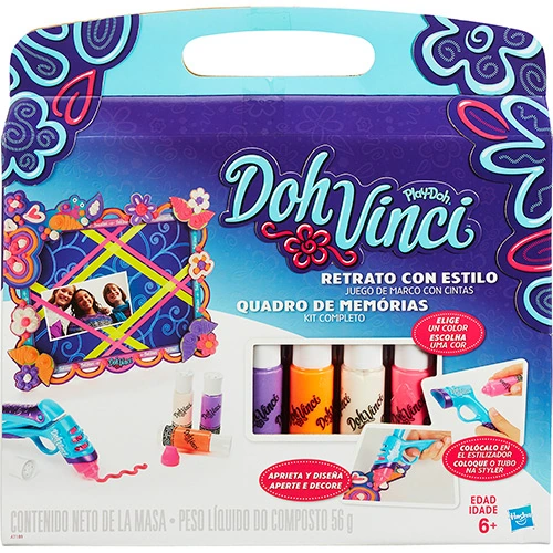 Brinquedo Conjunto Dohvinci Quadro Memórias Hasbro