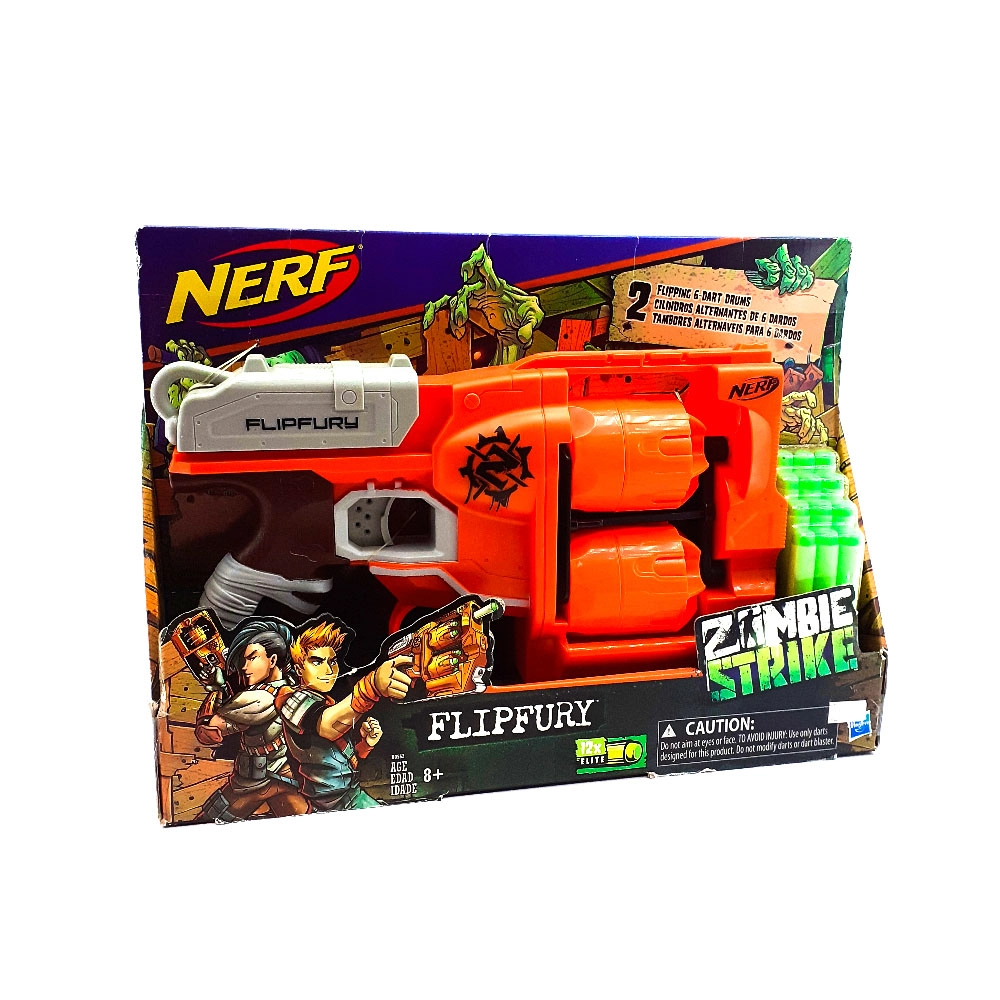 Lanca Dardo Nerf Zombie Strike Flipfury