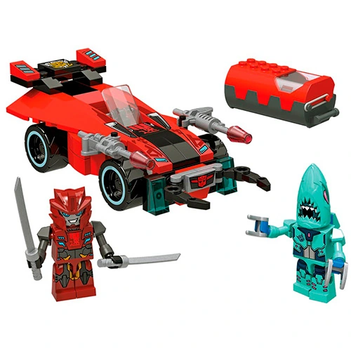 Kre O Transformers Sideswipe Detona Na Estrada Roadway Rundown Hasbro