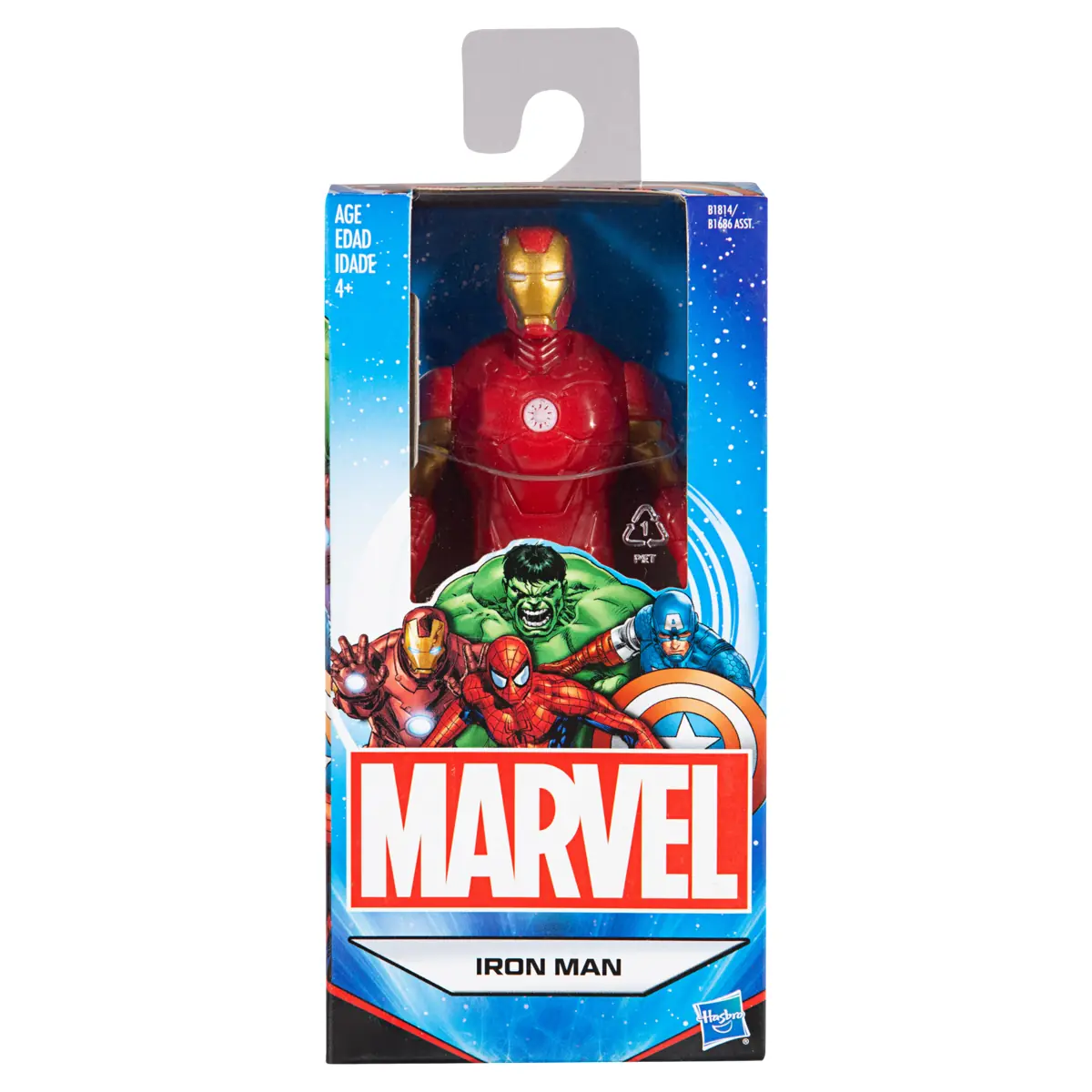 Boneco De Brinquedo Marvel Iron Man Hasbro