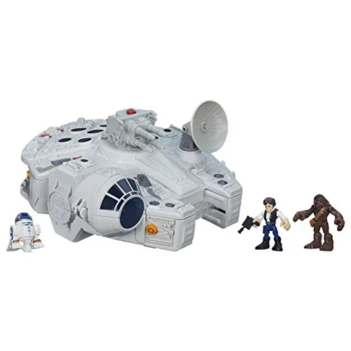 Playskool Heroes Star Wars Galactic Heroes Millennium Falcon And Figures