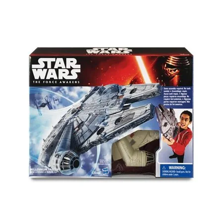Star Wars: The Force Awakens | Millennium Falcon | Model Toy Space Ship | 9.5 X 7 Inches