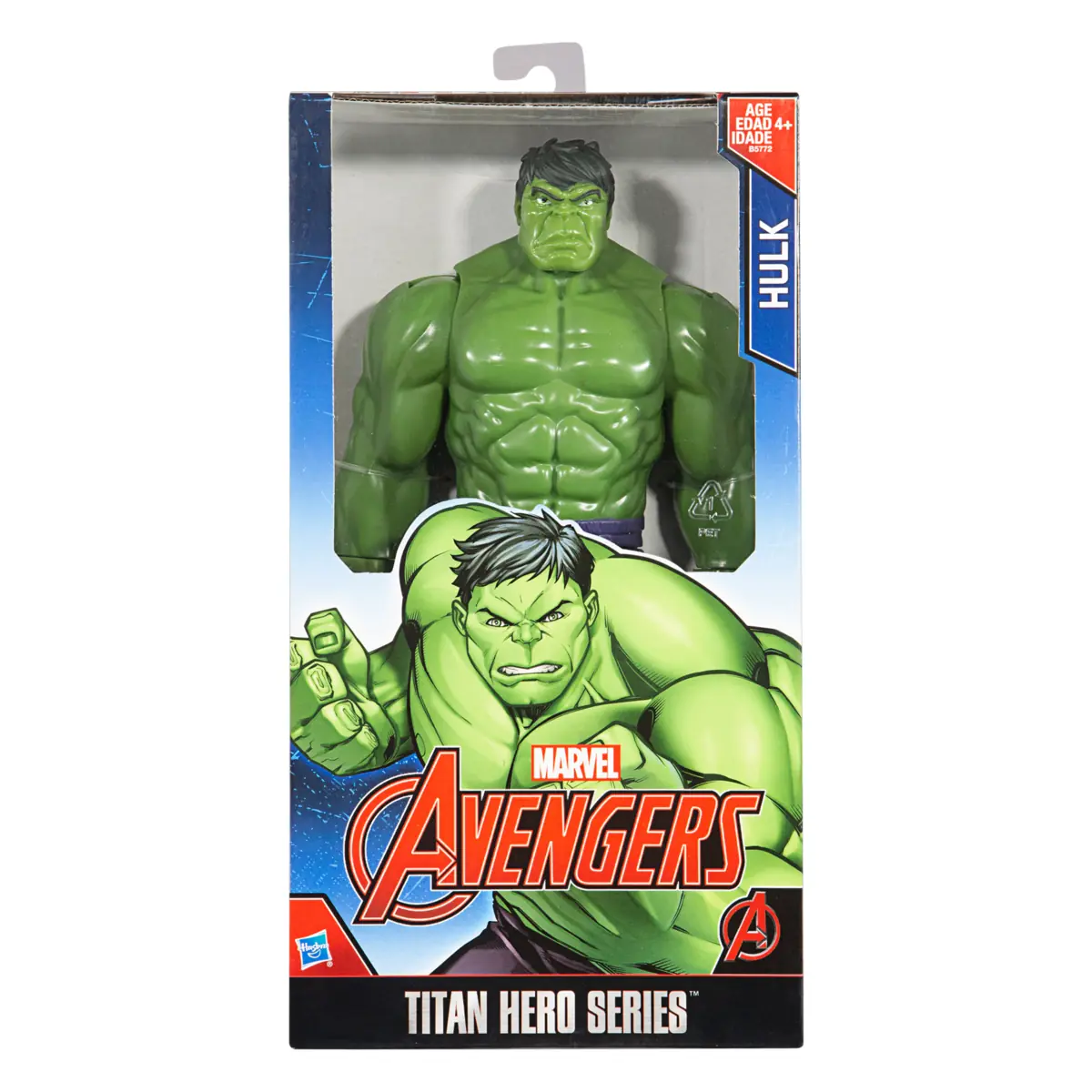 Boneco De Brinquedo Avengers Hulk Hasbro Titan Hero Series