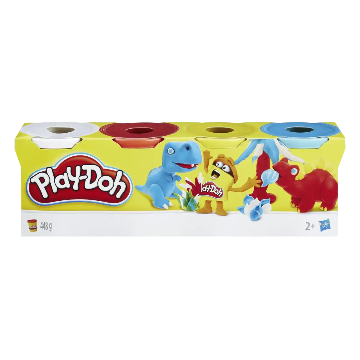 Massa Play Doh Com 4 Potes B5517 Hasbro Sortidos