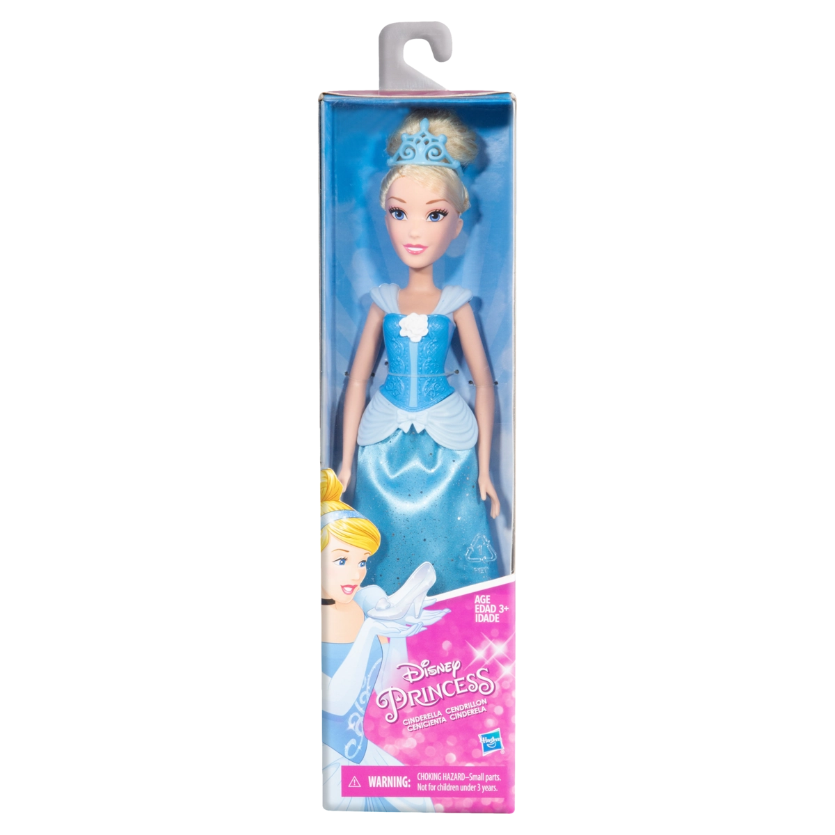 Boneca De Brinquedo Princesas Disney Cinderela Sem Sapato Hasbro