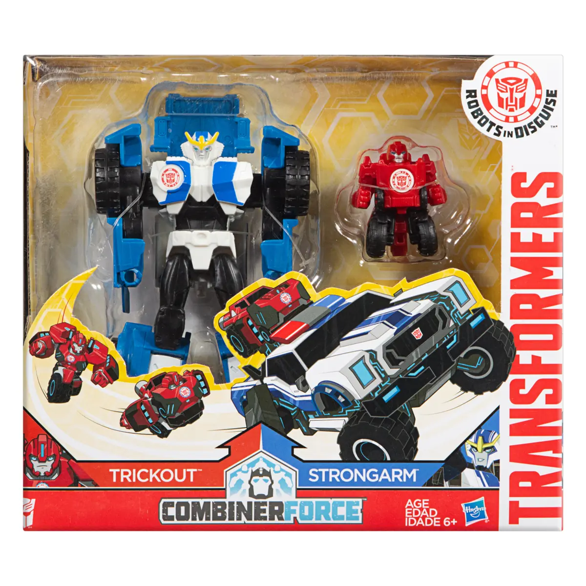 Boneco De Brinquedo Transformers Combiner Force Trickout Strongarm Hasbro
