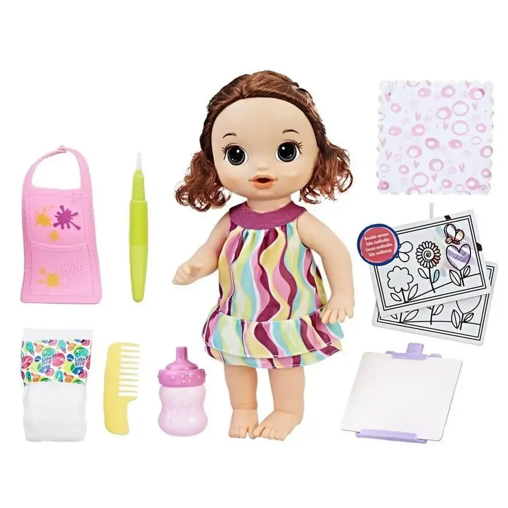 Boneca Baby Alive Peq Artist Moren