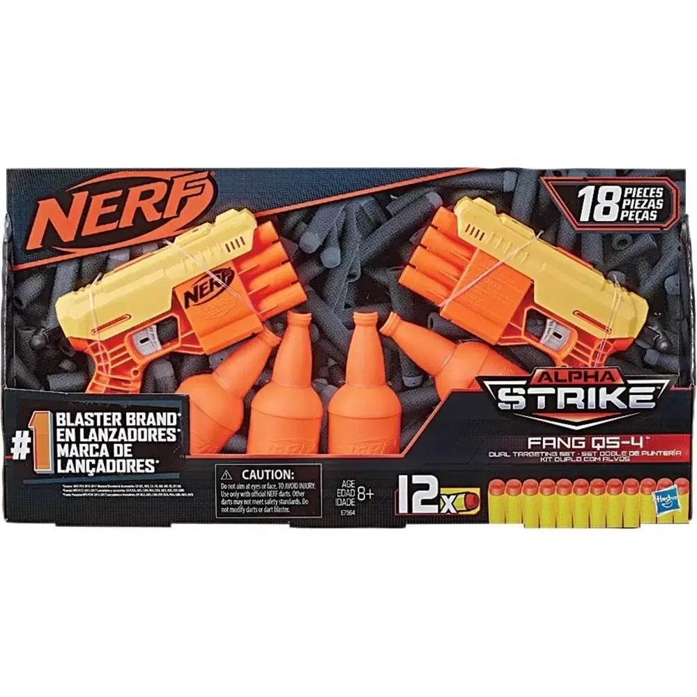 Lança Dardos Alpha Fang Com Target Duplo