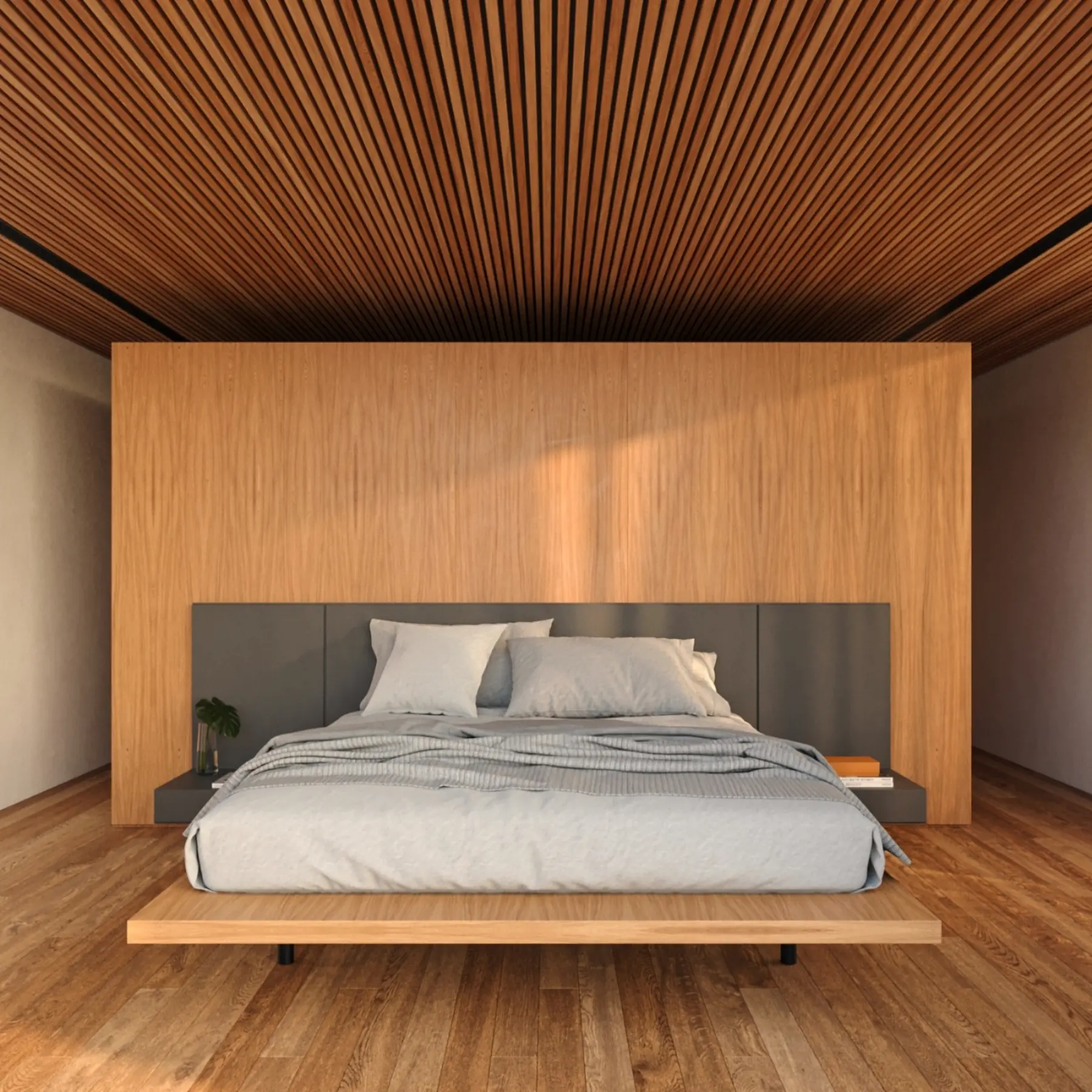 Painel Ripado Externo de WPC 15mm Natural 10x285cm RP1 Ecovale
