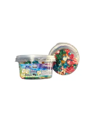 Pipoca Colorida Pote 10g Me Pp10g Mundo Encantado
