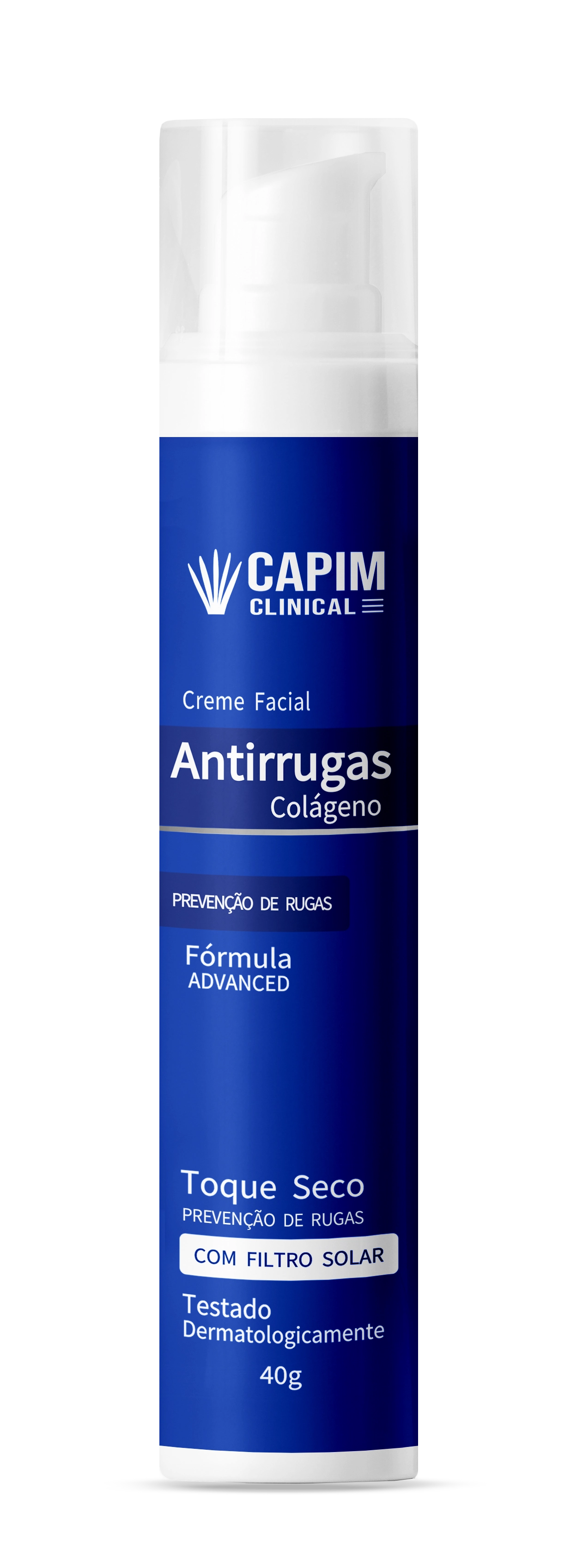 Cr Facial Capim Clinical Antirrugas 40g
