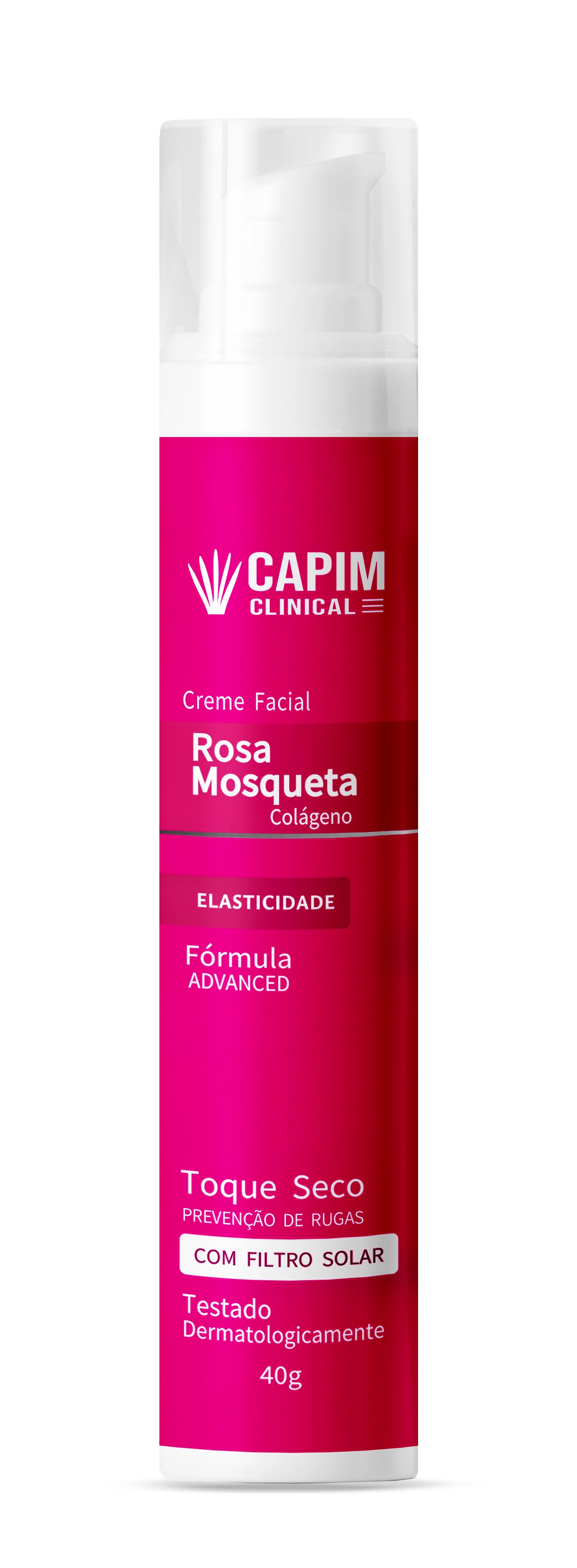 Creme Facial Rosa Mosqueta Capim Limão 40g