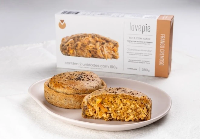 Torta Lovepie 380g Frango Cremoso