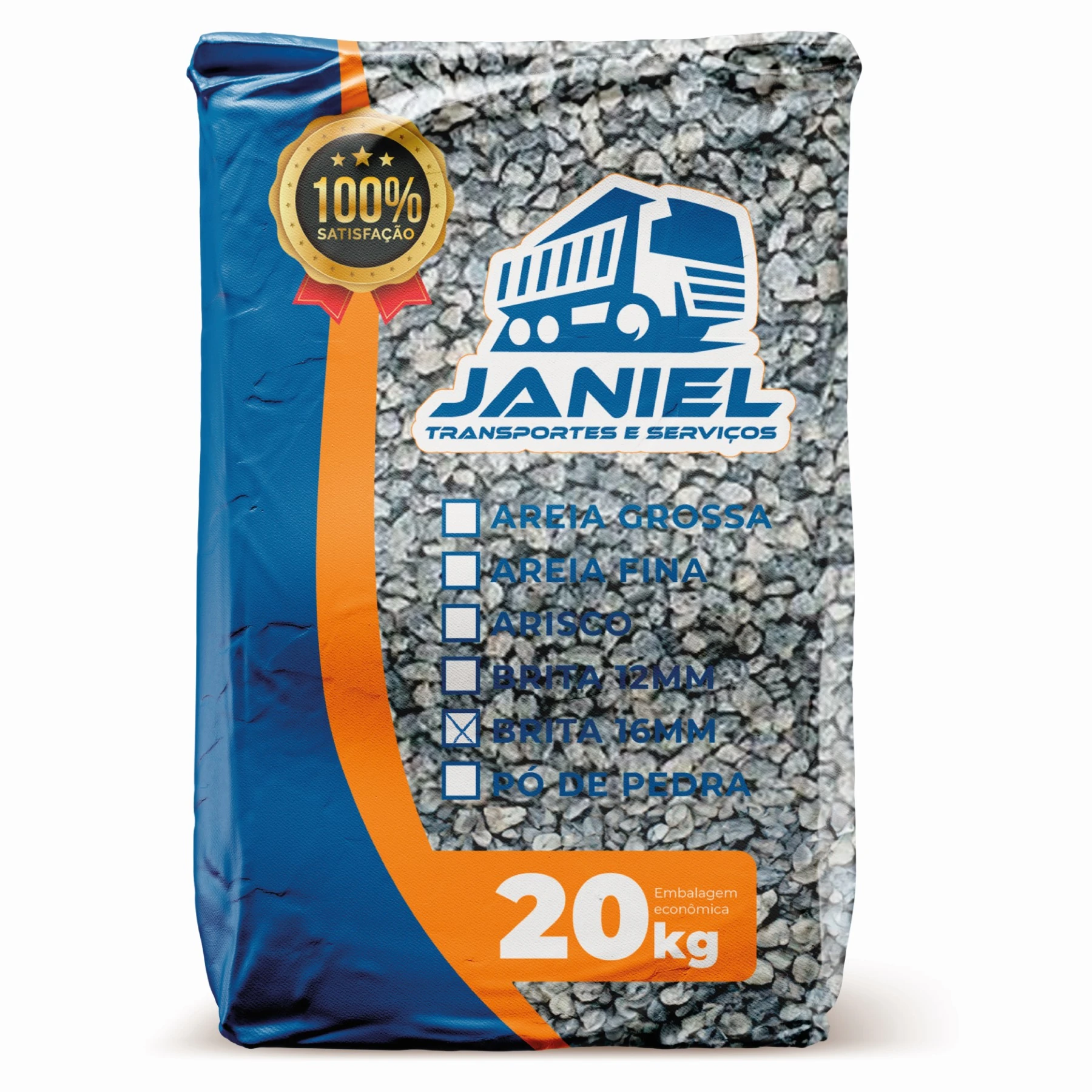 Brita 1 16mm 20kg Janiel Transportes