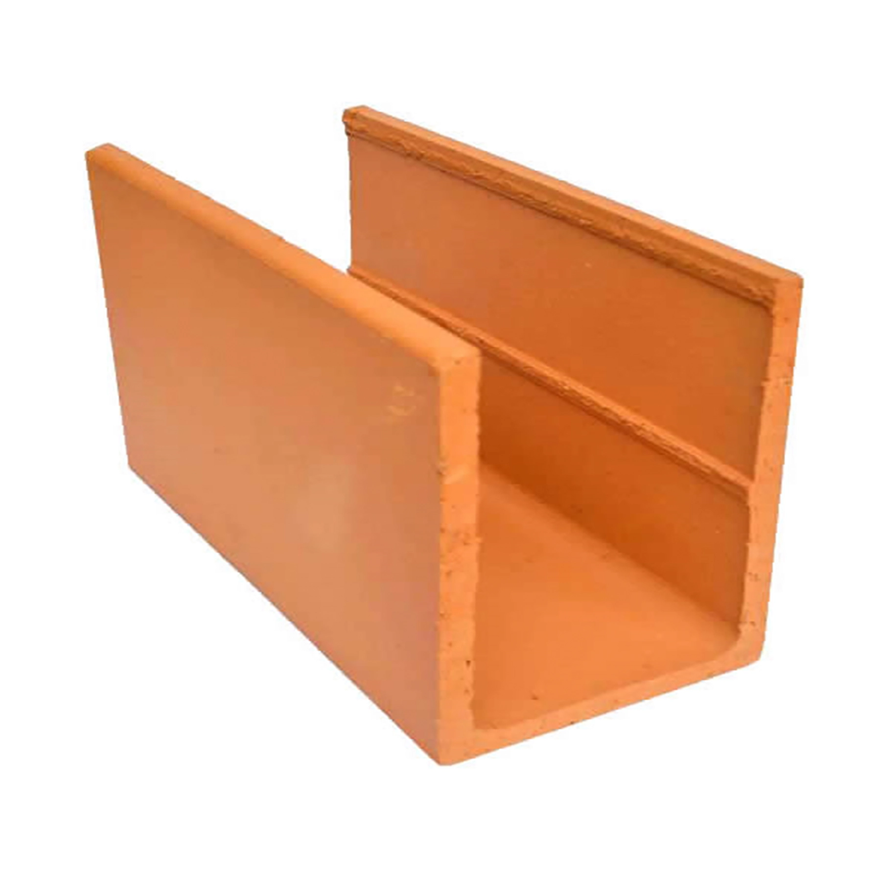 Canaleta Cerâmico U 14x19x29cm Cerâmica Santa Marta