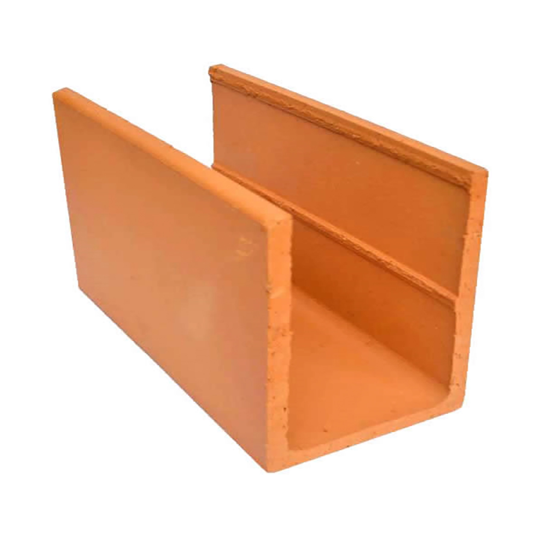 Canaleta Cerâmica U 14x19x29cm Cerâmica NS FATIMA