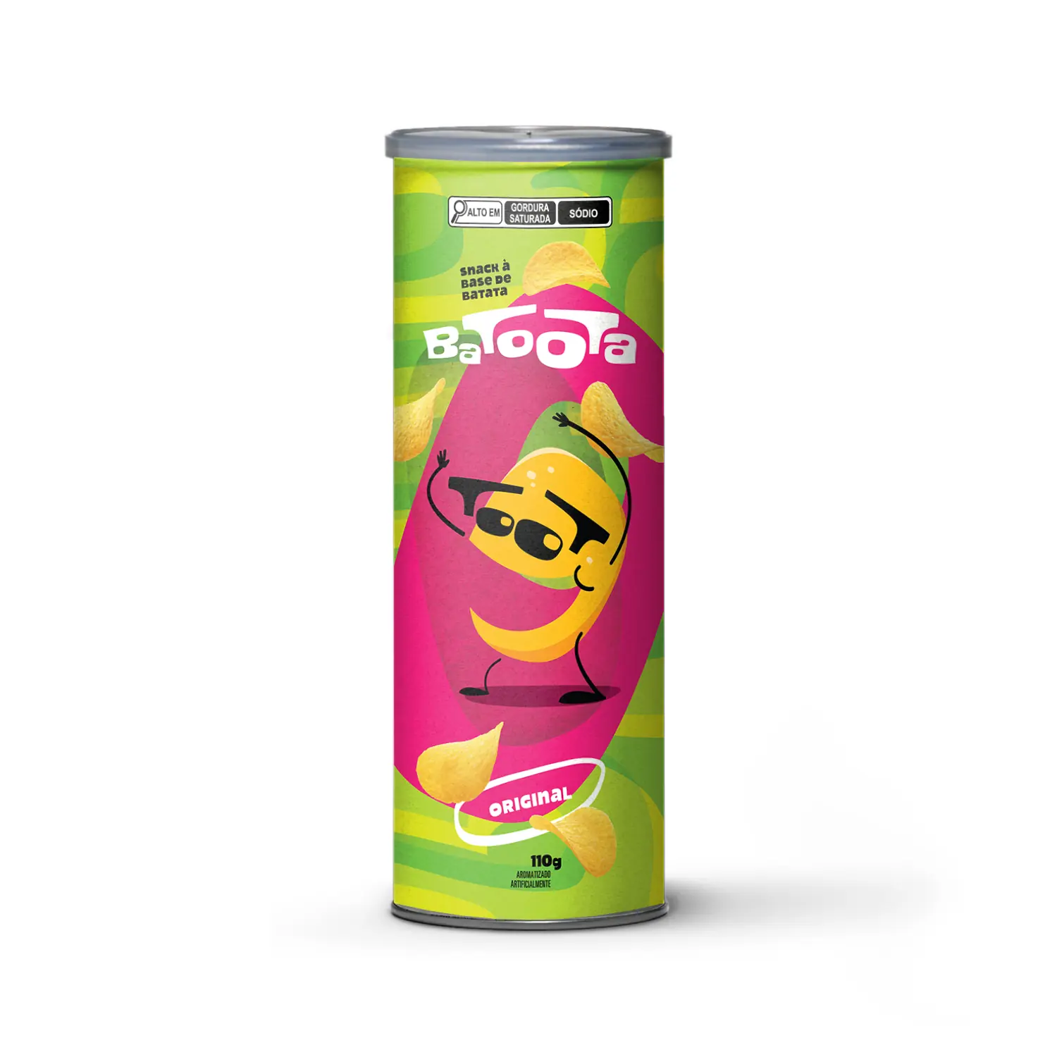 Salgadinho Batoota Snack à Base De Batata Original 110g