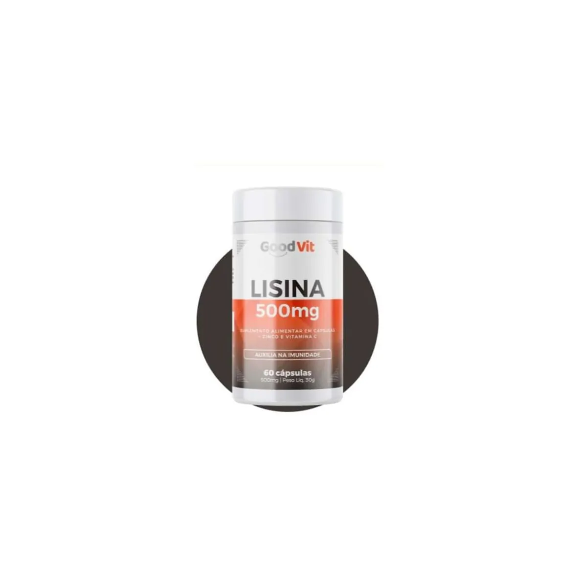 Lisina 500mg 60 Capsulas Good Vit