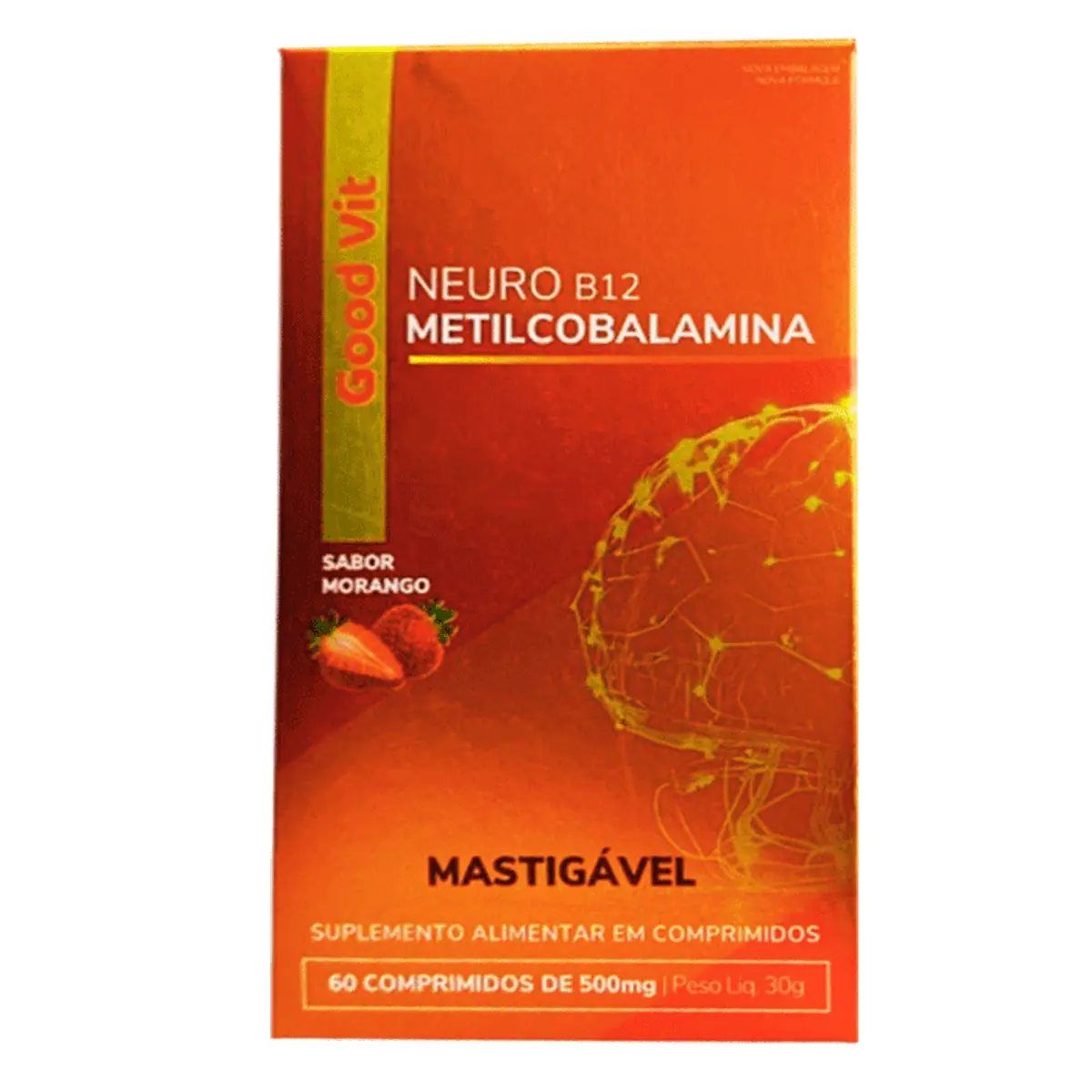 Neural B12 60cp Mast Morango Good Vit