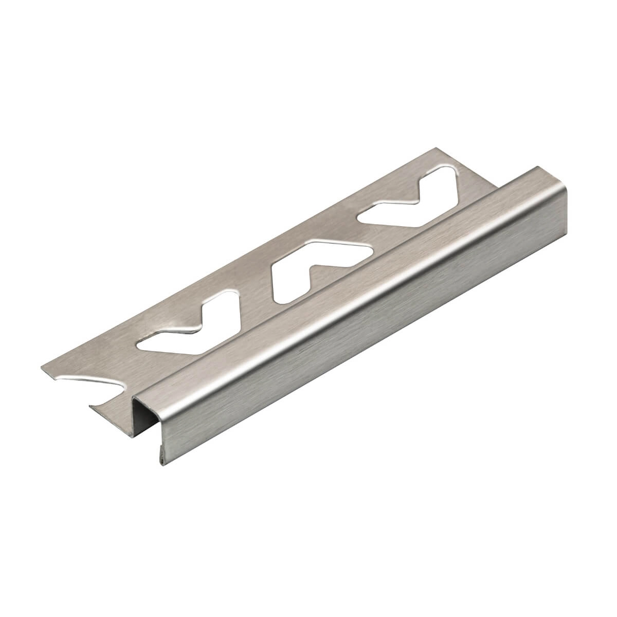 Listelo U Em Aço Inox Firenze 10mmx12mmx3m - Viscardi - Escovado