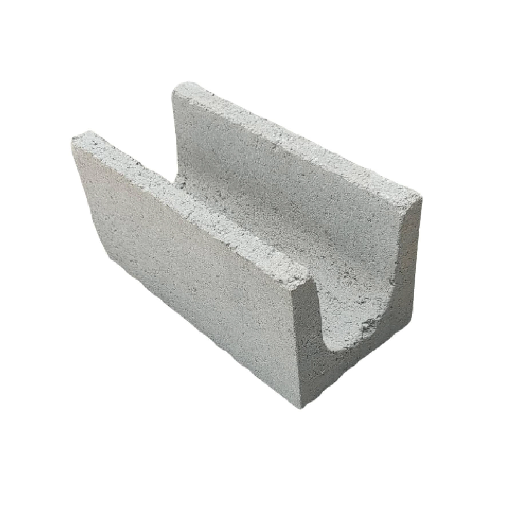 Calha de Concreto 19X9X39cm L.A Blocos e Premoldados