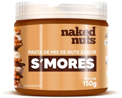 Pasta De Mix De Nuts Smores Naked Nuts Pote 150g