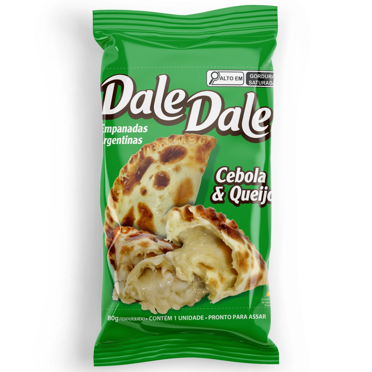 Empanada Argentina Dale Dale Cebola E Queijo 80g