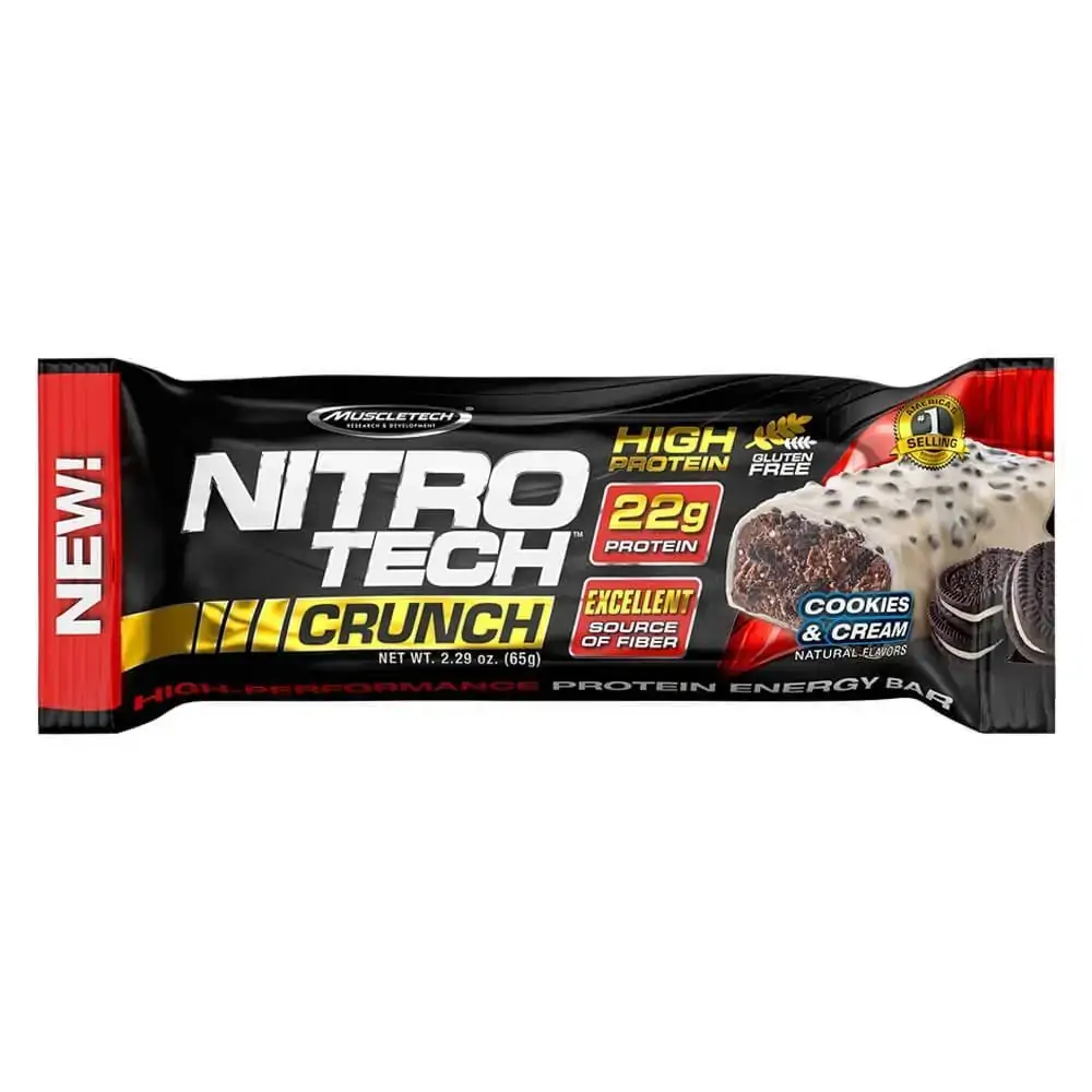 Mt Nitro Tech Barra Ptoteina Biscoito 7 Creme 65g