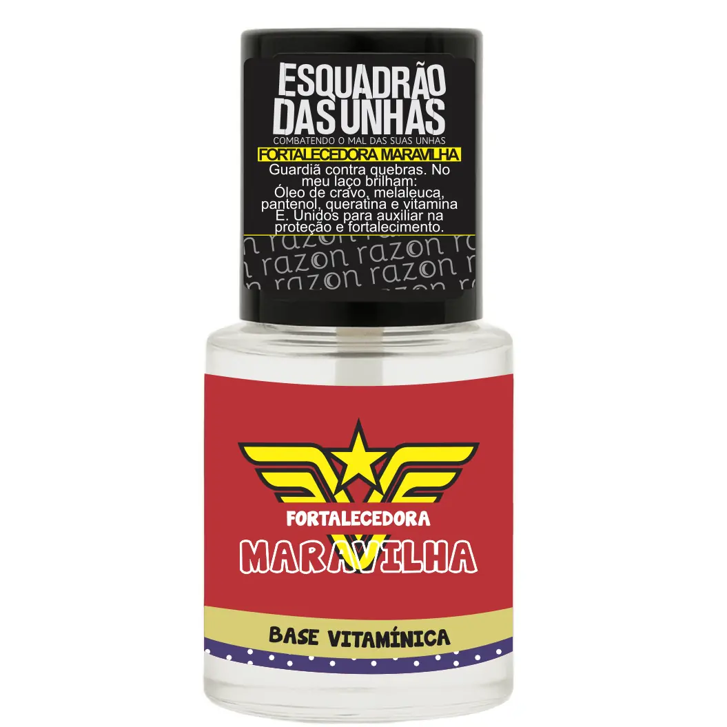 Base Vitaminica Razon 9ml Fortalecedora Maravilha