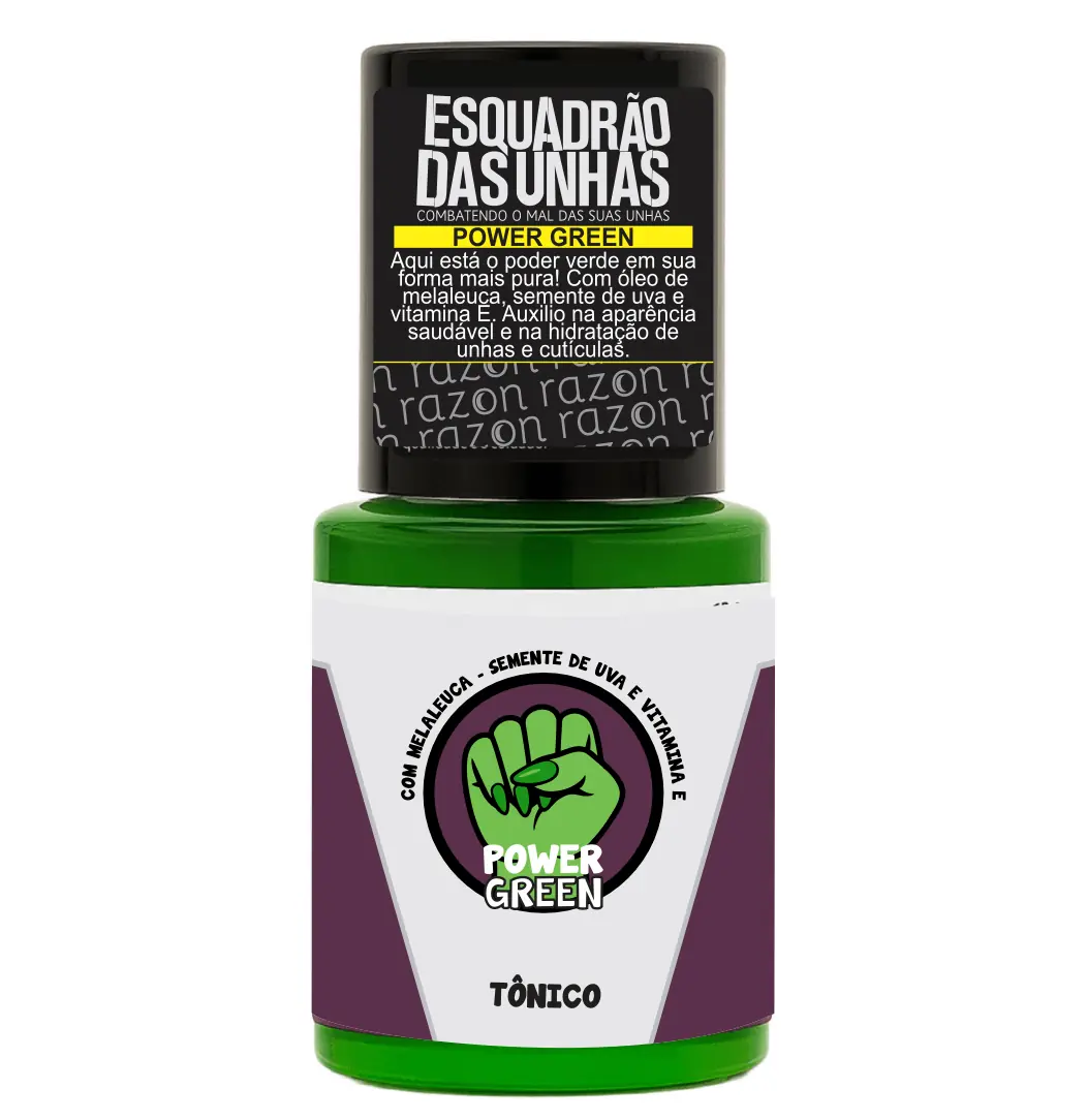 Tonico Hidratante Razon 9ml Power Green