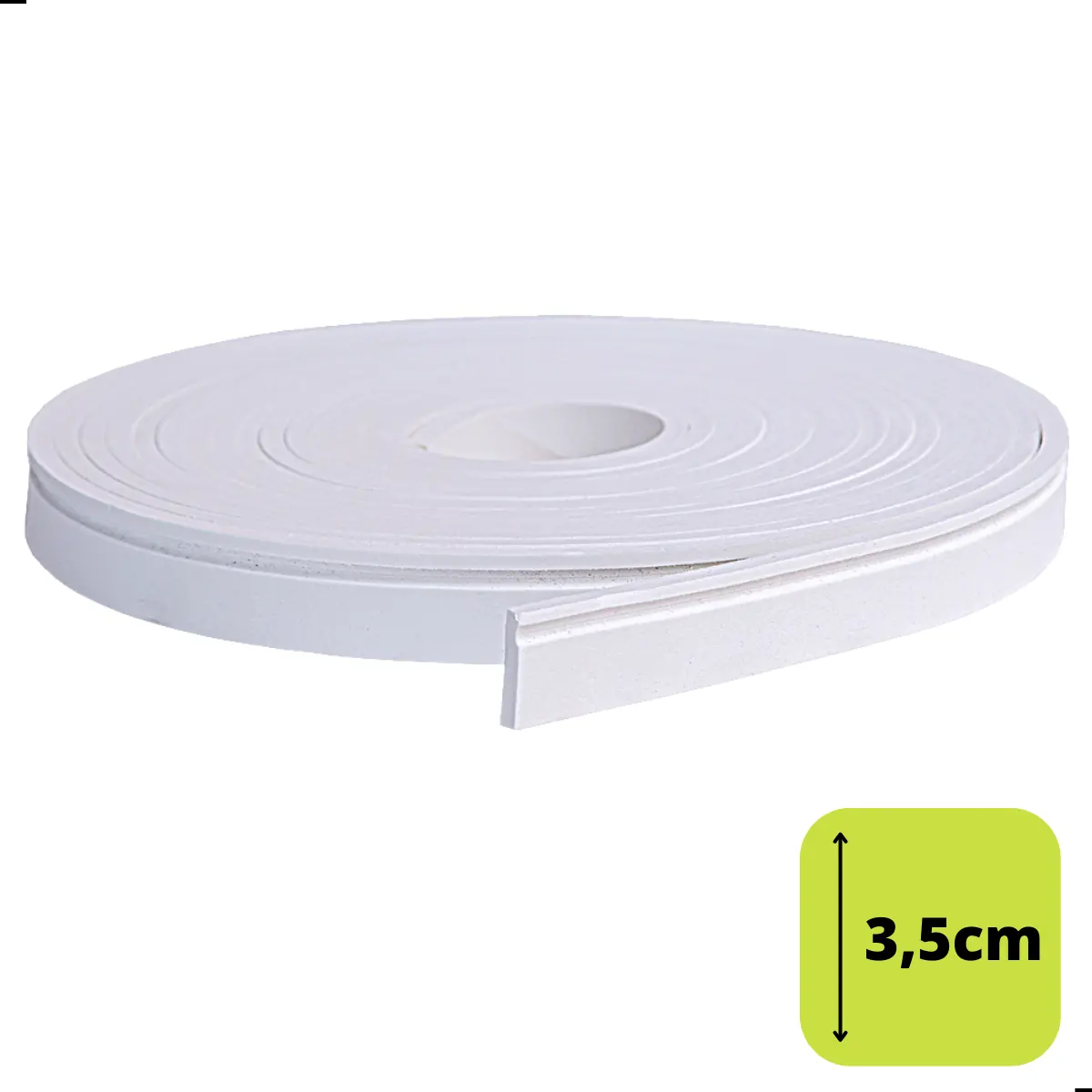 Moldura Roda-meio De Eva 12 Metros - 35mm X 8mm Autocolante 3c1