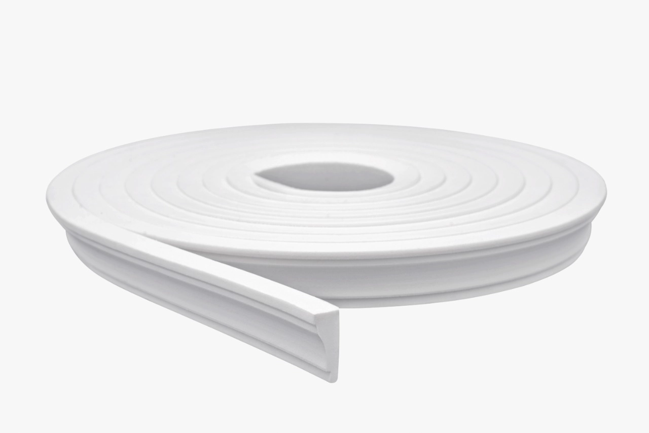 Roda Teto Moldura De Eva Flexível Autocolante  4cm De Altura X 2cm De Espessura  Modelo Rt403 ( 10 Mts)
