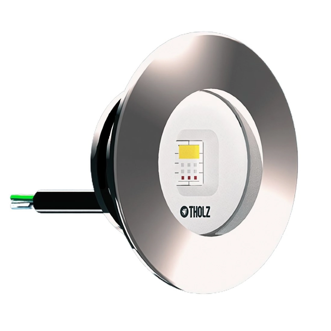 Refletor Led Para Piscina Rgb Slim 10w - Tholz - Cabo Com 10 Metros