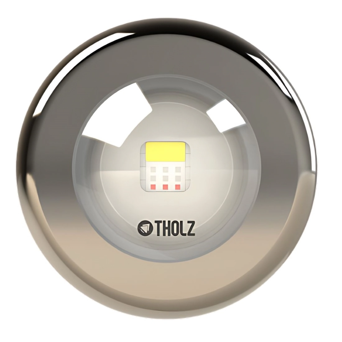 Iluminação Refletor Led Piscina Inox Rgb 7 5w - Tholz - Cabo 20 Metros