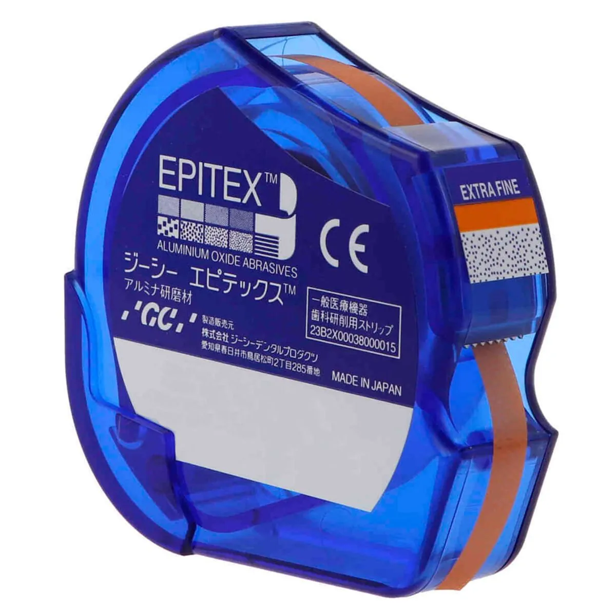 Tira de Lixa de Poliéster Epitex Refil Extra Fina Vermelha 10m - GC