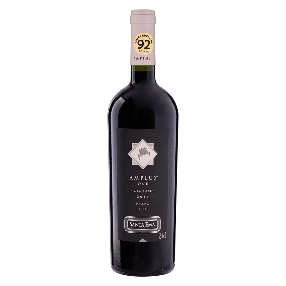 Vinho Chileno Tinto Seco Santa Ema Amplus One Carménère Garrafa 750ml