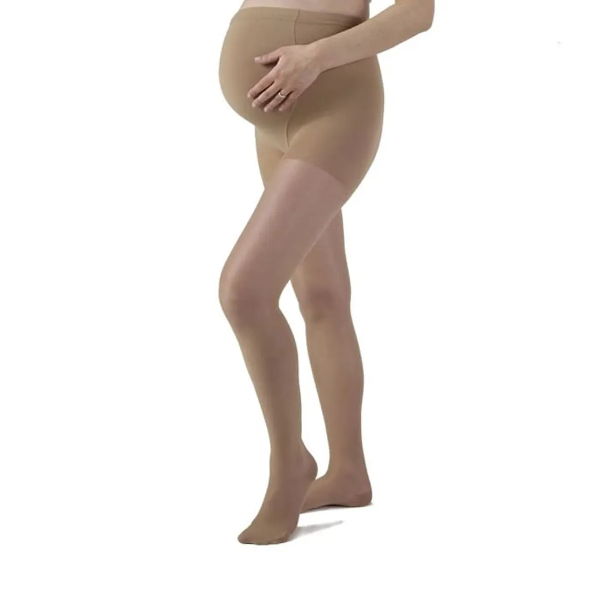 Meia Calça Gestante Sheer Soft 20-30MMHG C/ Ponteira - Cor: Natural Tam: 4