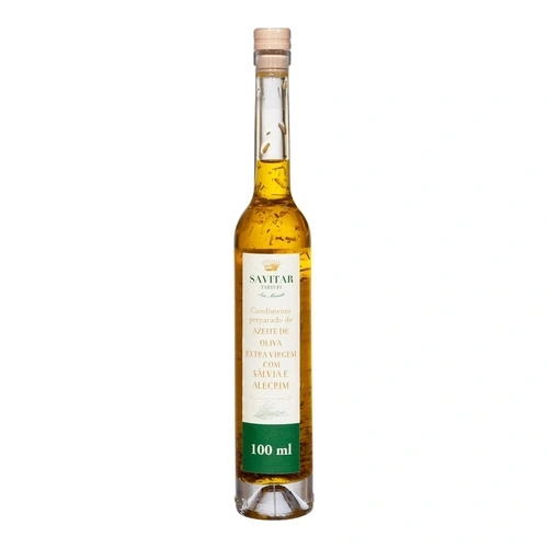 Azeite Virgem De Oliva Com Salvia E Alecrim Savitar 100 Ml